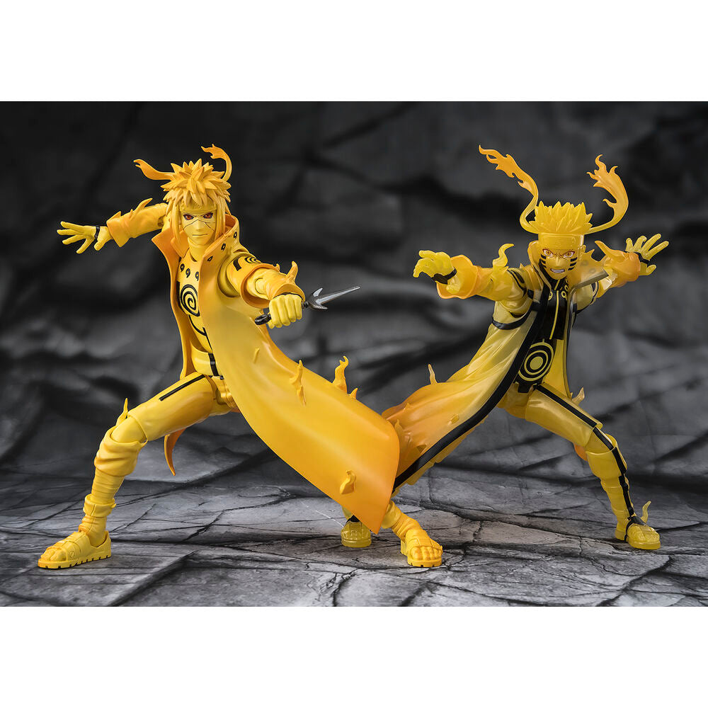 Naruto Figura S.H.Figuarts Minato Namikaze (Kurama Link Mode) -Bond of Light That Shatters Darkness- 15 cm