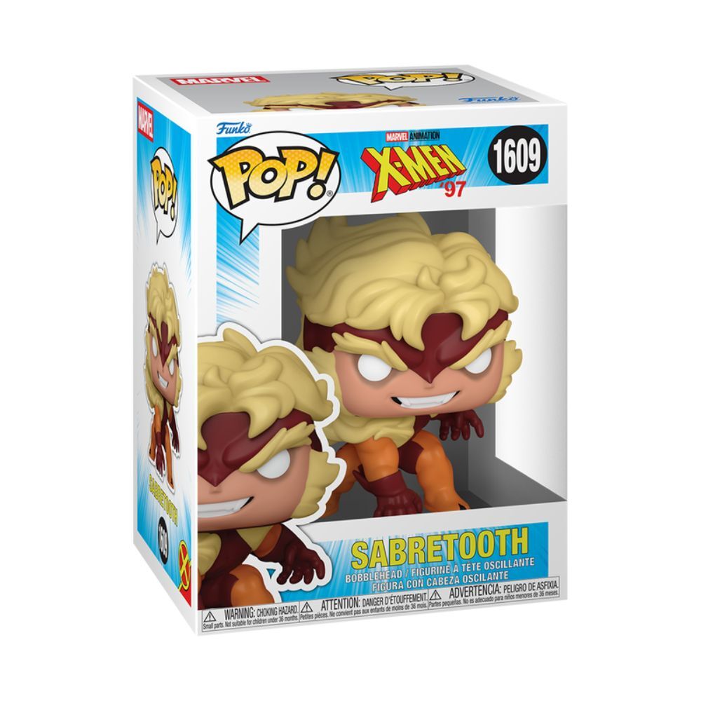 Marvel Figura POP! Vinyl : X-Men '97 S4- Sabretooth 9 cm