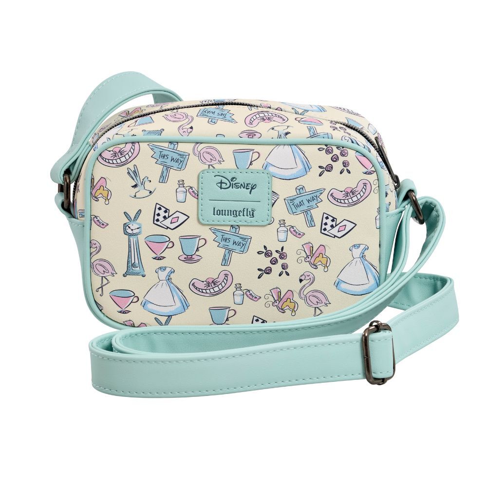 Bolso Bandolera Aiw Pastel Aop Alicia En El Pais De Las Maravillas Disney Loungefly Frikytopia