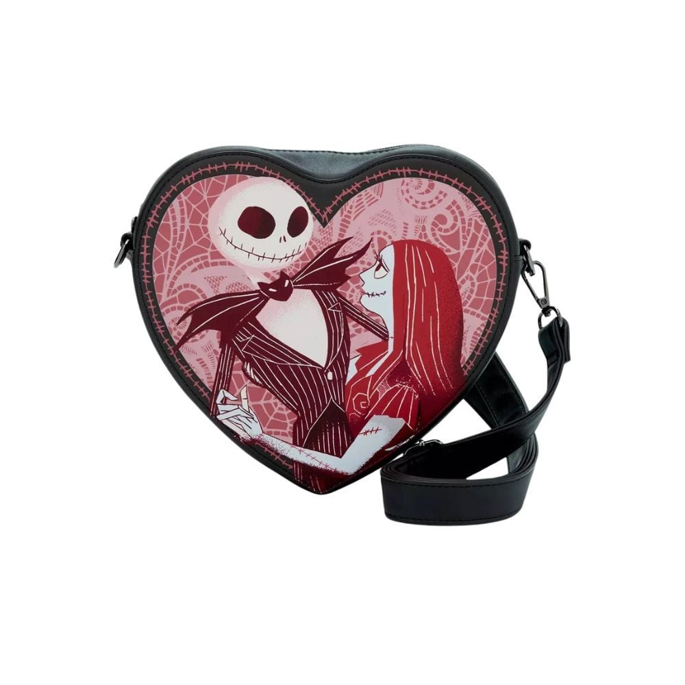 Bolso Bandolera Jack And Sally Heart Pesadilla Antes De Navidad Disney Loungefly Frikytopia