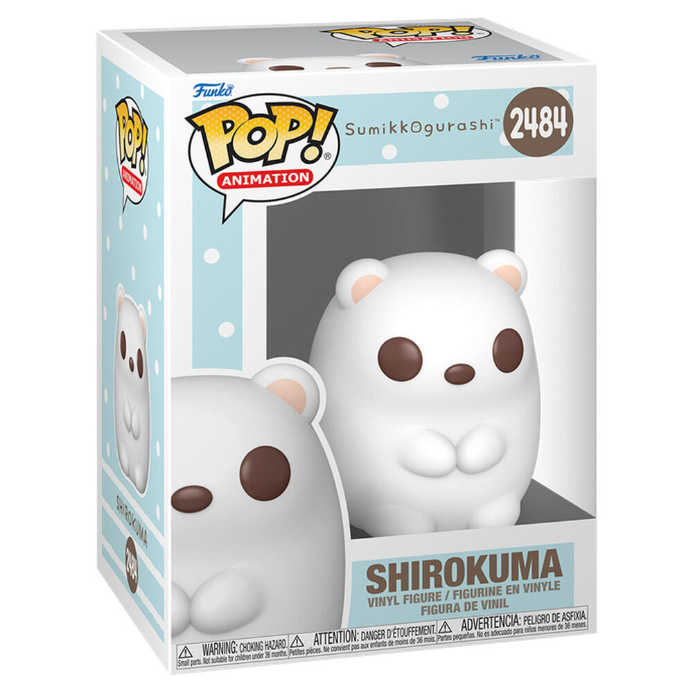 Sumikko Gurashi Figura POP! Animation Vinyl Shirokuma 9 cm