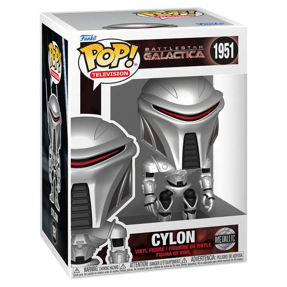 Battlestar Galactica Figura POP! Television Vinyl Cylon(MT) 9 cm