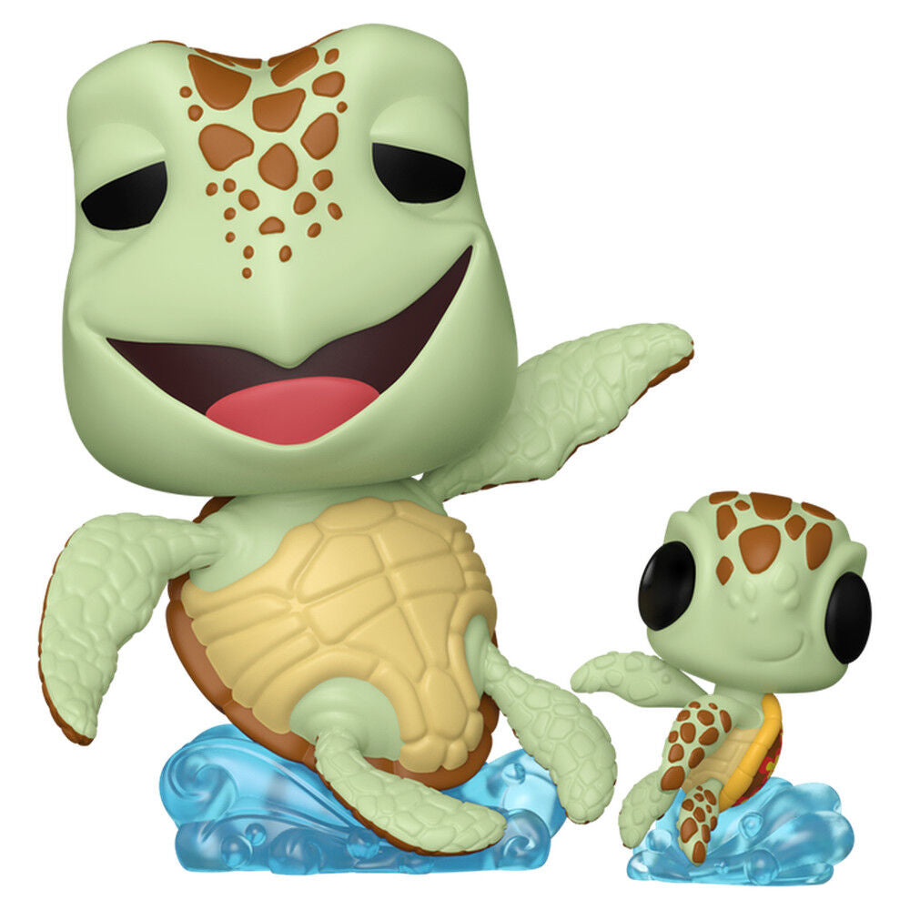 Buscando a Nemo POP! & Buddy Vinyl Figura Crush w/Squirt 9 cm