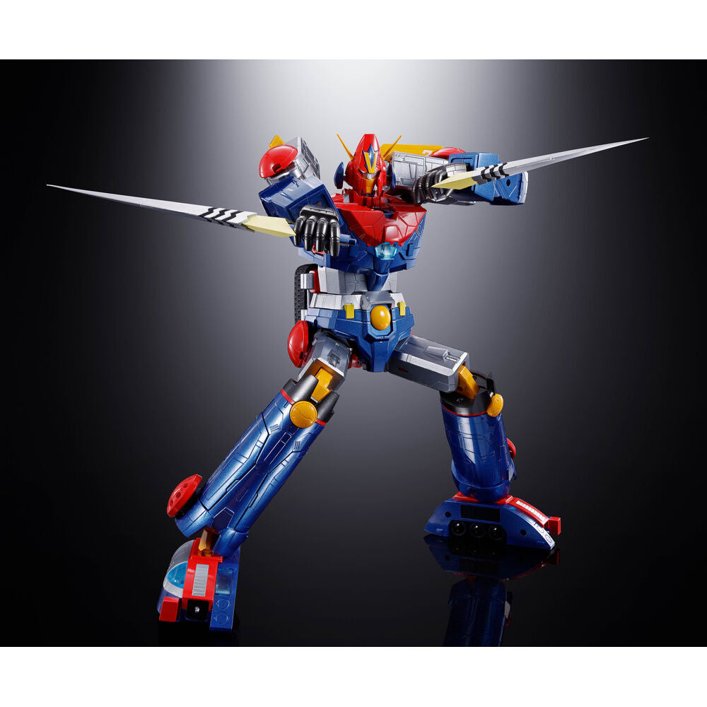 Chodenji Robot Combattler V Figura Diecast Soul of Chogokin GX-121 Combattler V6 26 cm