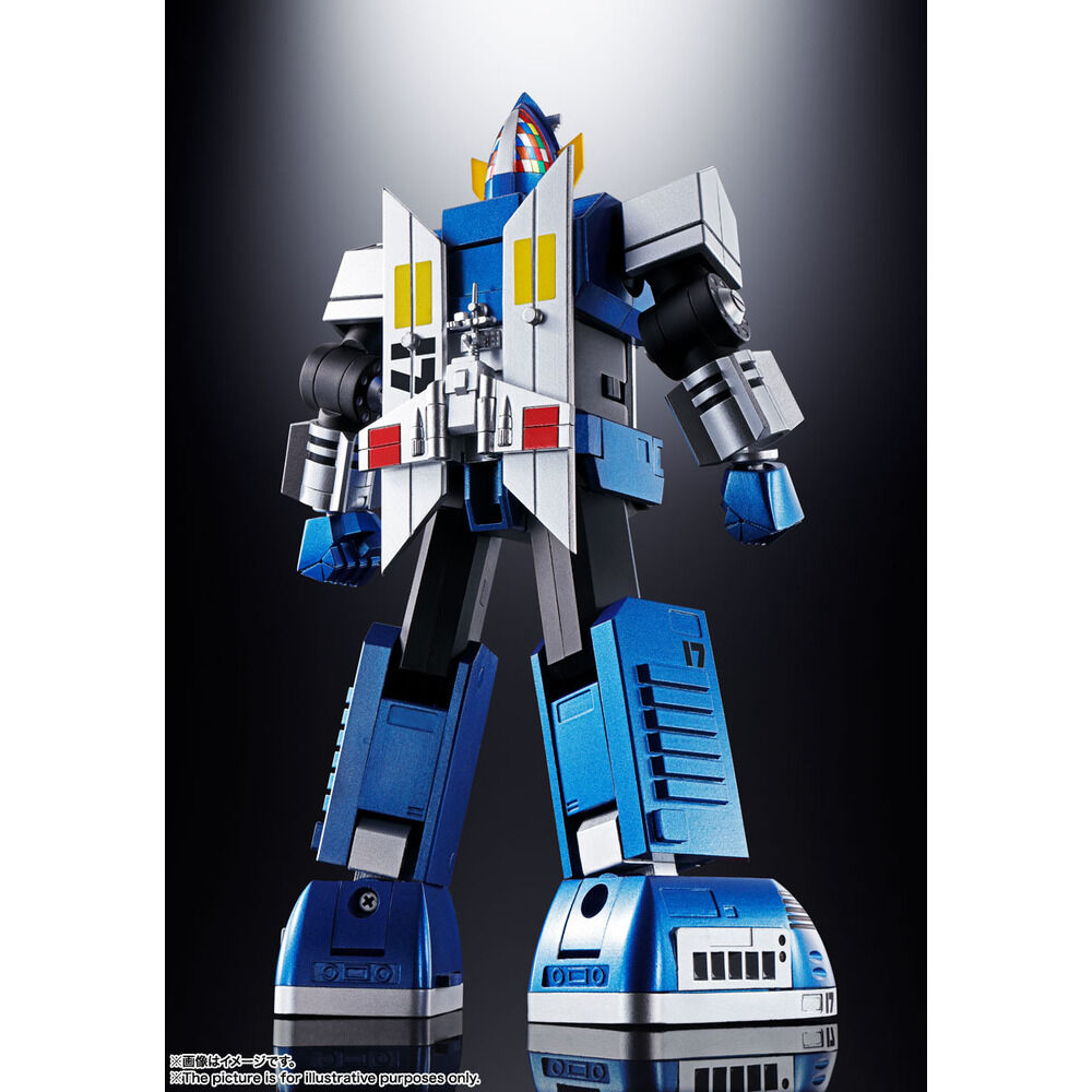 Daitetsujin 17 Figura Diecast Soul of Chogokin GX-101S Daitetsujin 17 & 18 Graviton Box 18 cm