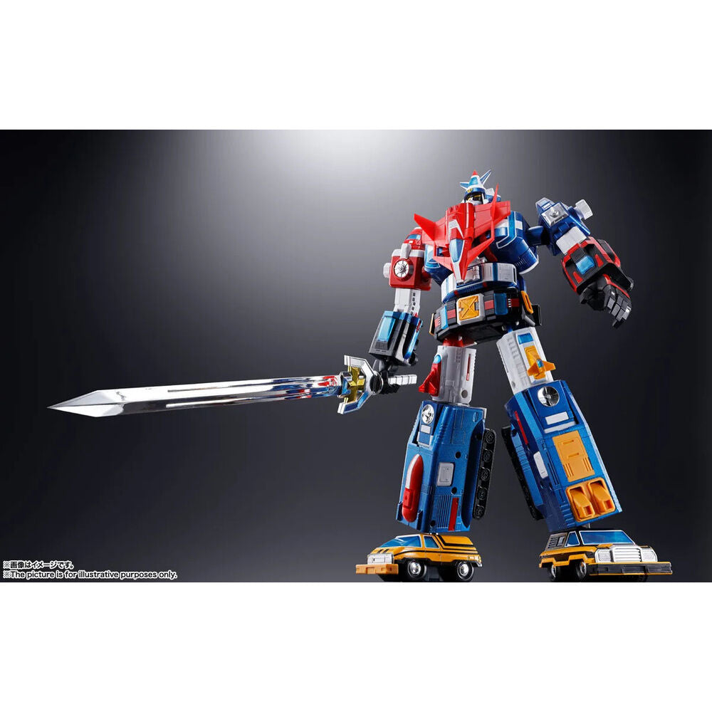 Armored Fleet Dairugger XV Figura Diecast Soul of Chogokin GX-88