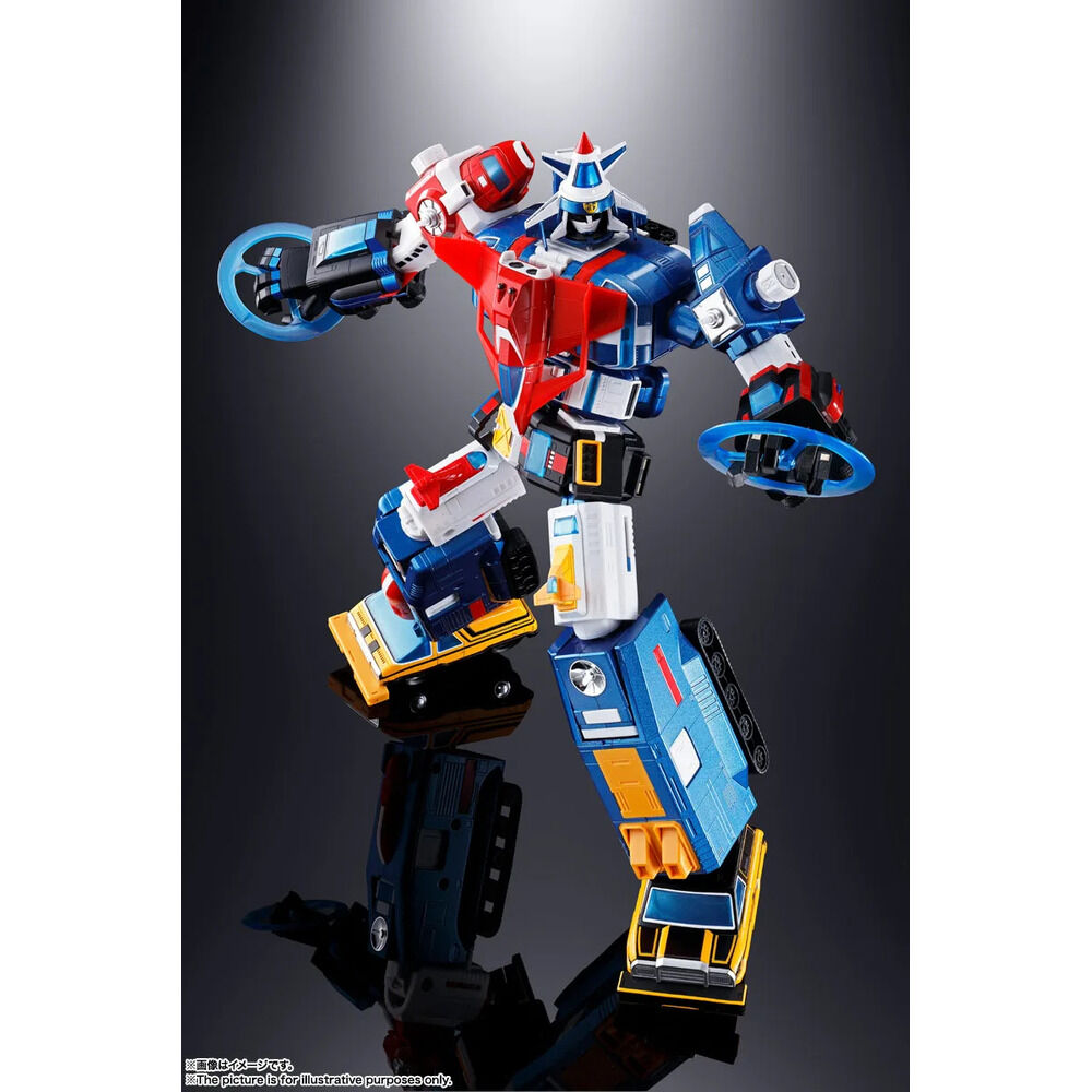 Armored Fleet Dairugger XV Figura Diecast Soul of Chogokin GX-88