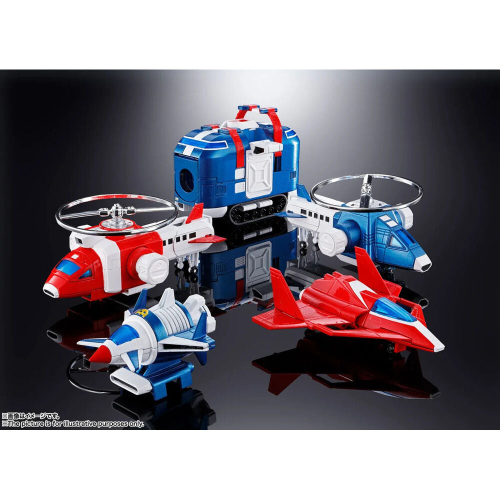 Armored Fleet Dairugger XV Figura Diecast Soul of Chogokin GX-88