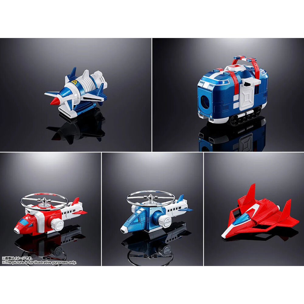 Armored Fleet Dairugger XV Figura Diecast Soul of Chogokin GX-88