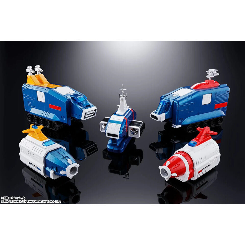 Armored Fleet Dairugger XV Figura Diecast Soul of Chogokin GX-88