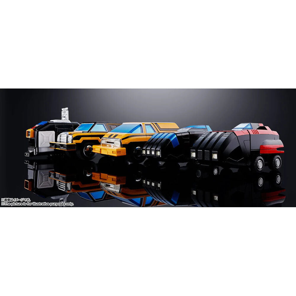Armored Fleet Dairugger XV Figura Diecast Soul of Chogokin GX-88