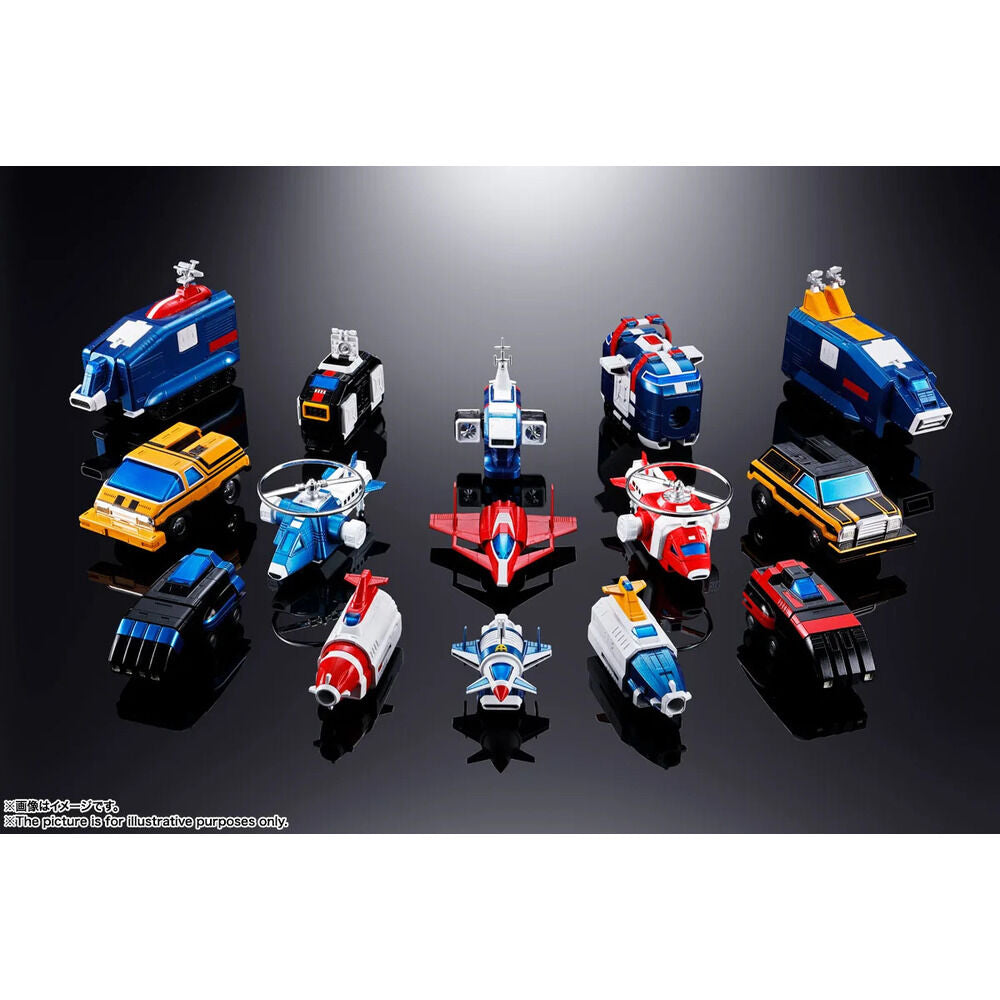 Armored Fleet Dairugger XV Figura Diecast Soul of Chogokin GX-88