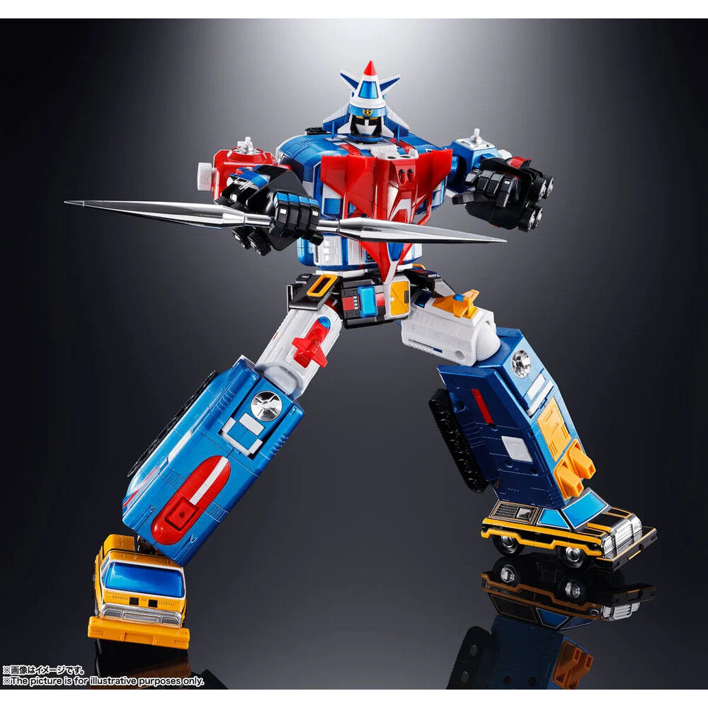 Armored Fleet Dairugger XV Figura Diecast Soul of Chogokin GX-88