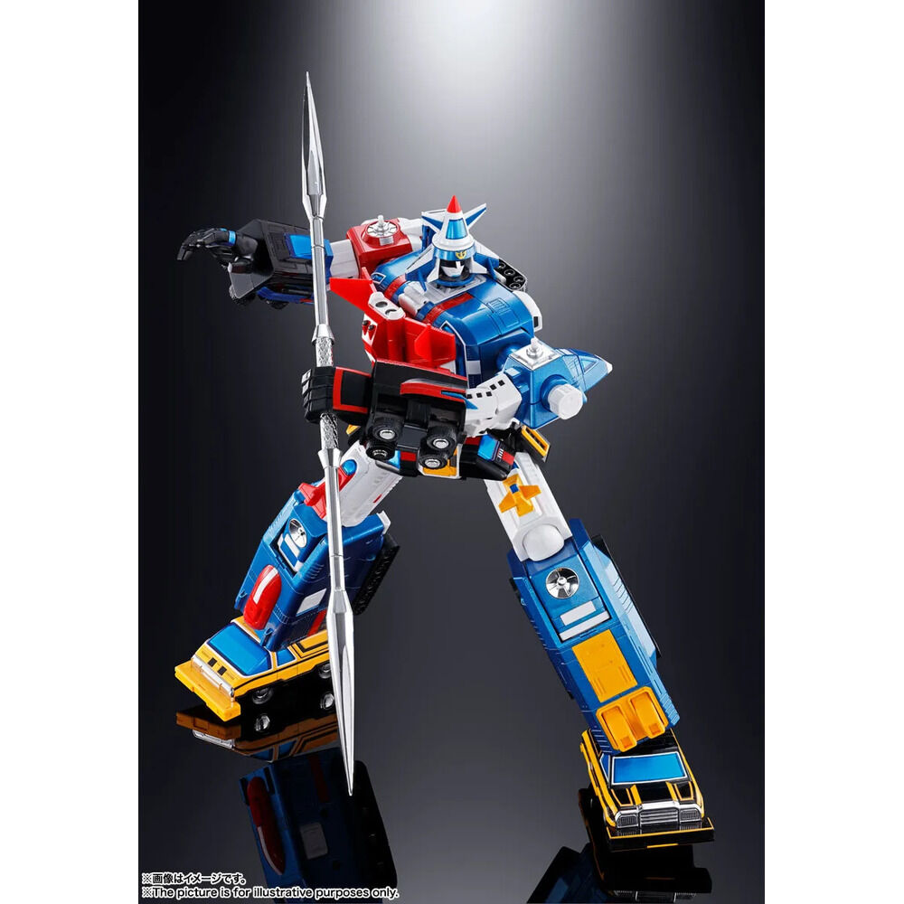 Armored Fleet Dairugger XV Figura Diecast Soul of Chogokin GX-88