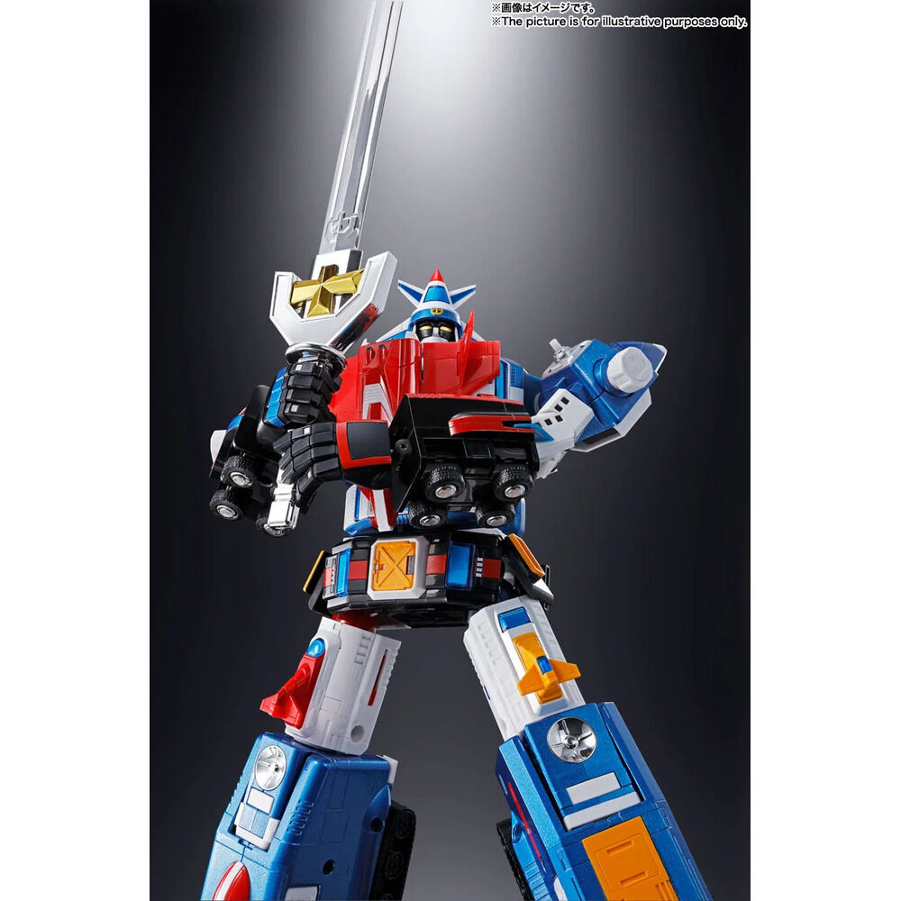Armored Fleet Dairugger XV Figura Diecast Soul of Chogokin GX-88