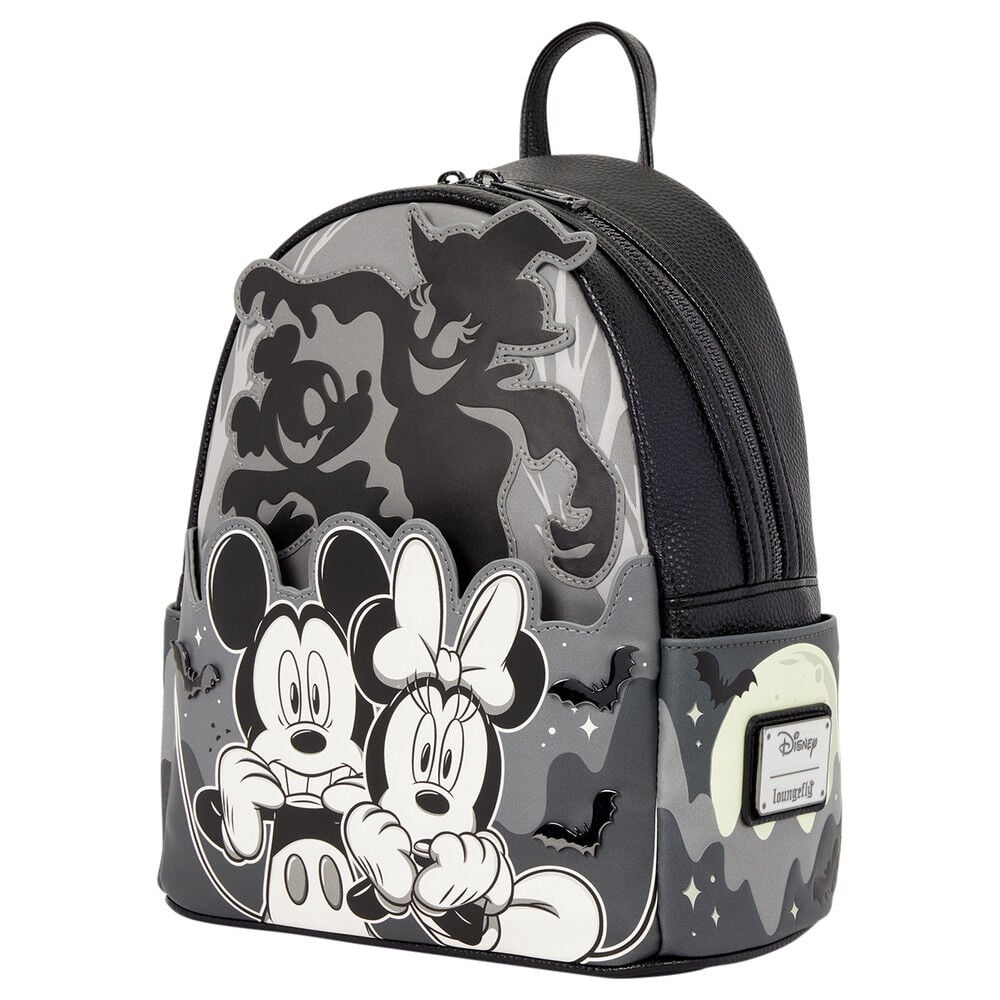 Mochila Mickey & Minnie Ghosh Mickey Disney Loungefly 26cm