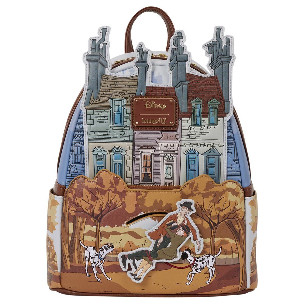 Mochila Roger & Anita 101 Dalmatas Disney Loungefly 26cm Frikytopia