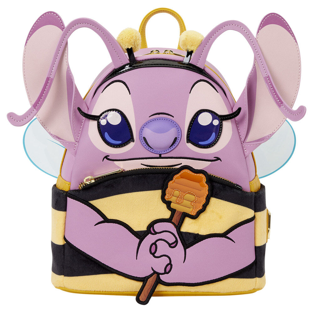 Mochila Angel Abejorro Stitch Disney Loungefly 26cm Frikytopia