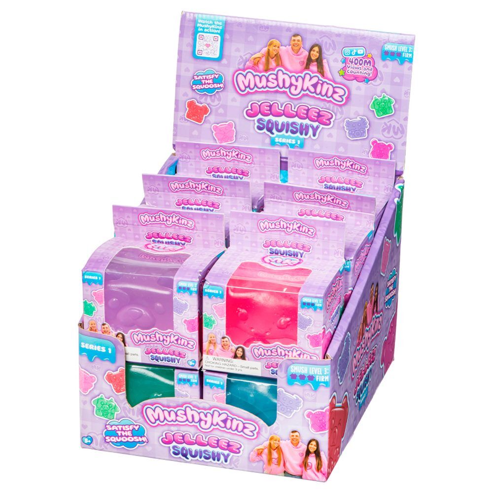 Mushykinz Figuras Antiestrés Jelleez Blind Box Display (12)