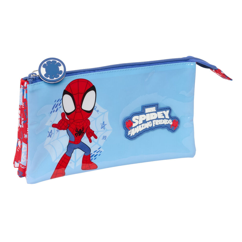 Portatodo Rescue Spidey Marvel triple Frikytopia