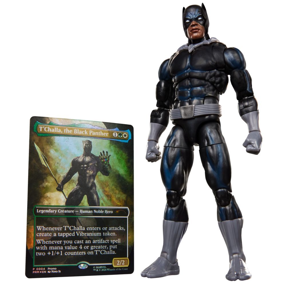 Magic The Gathering: Marvel Super Heroes Marvel Legends Figura Black Panther 15 cm