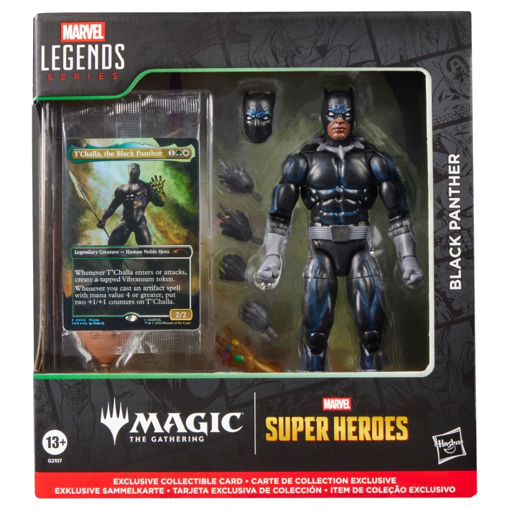 Magic The Gathering: Marvel Super Heroes Marvel Legends Figura Black Panther 15 cm