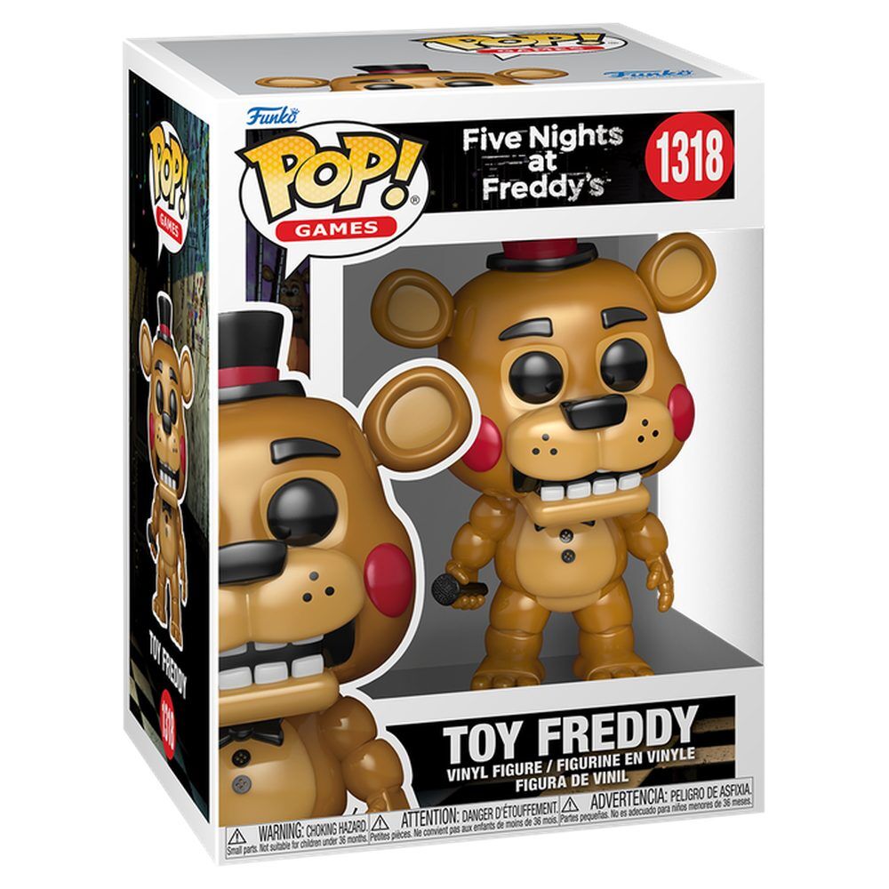 Five Nights at Freddy's Figura POP! Games Vinyl Toy Freddy(office pose) 9 cm