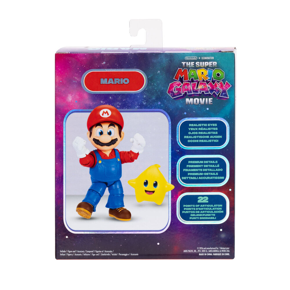 Super Mario Galaxy: la película Figura Mario 13 cm