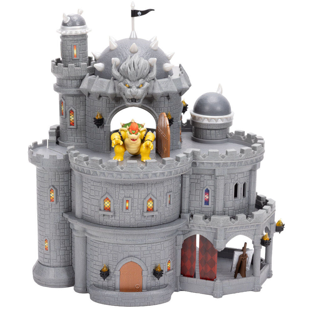 Super Mario Galaxy: la película Playset Deluxe con 1 Minifigura Castillo de Bowser
