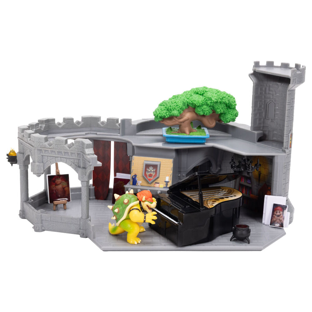 Super Mario Galaxy: la película Playset Deluxe con 1 Minifigura Castillo de Bowser