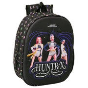 Mochila 3D LEDS Sound Kpop Demon Hunters 33cm