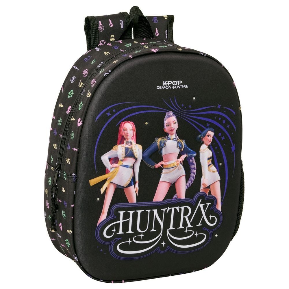 Mochila 3D LEDS Sound Kpop Demon Hunters 33cm Frikytopia