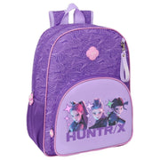 Mochila Battle Kpop Demon Hunters 42cm adaptable