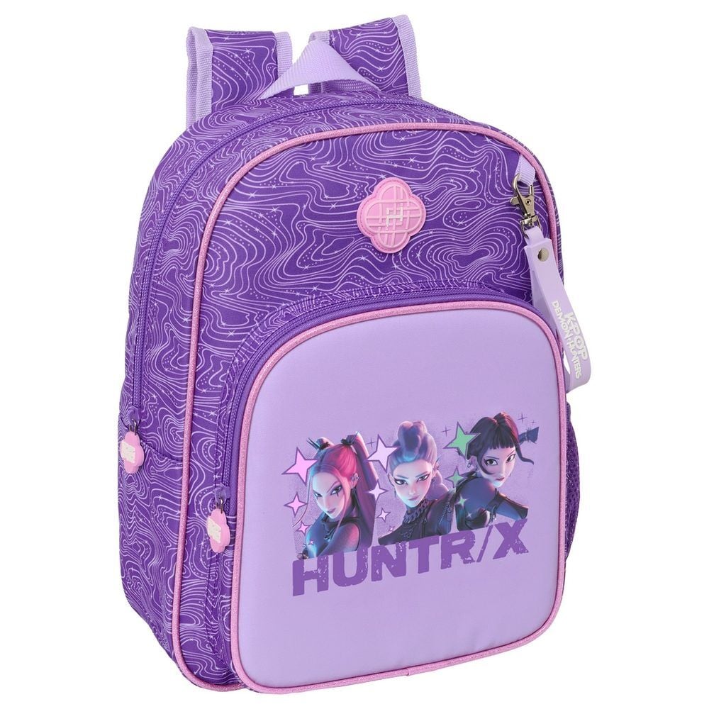 Mochila Battle Kpop Demon Hunters 34cm adaptable Frikytopia