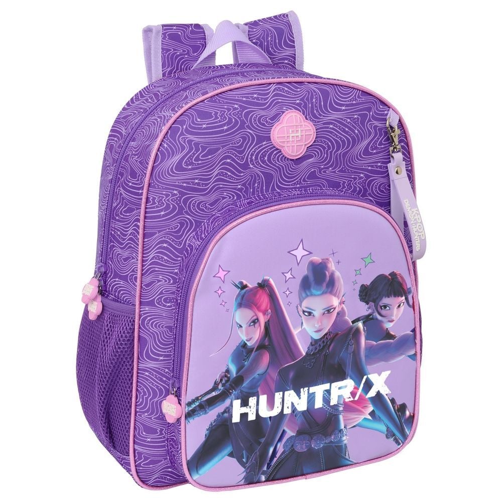 Mochila Battle Kpop Demon Hunters 38cm adaptable Frikytopia