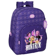 Mochila Figthers Kpop Demon Hunters 42cm adaptable