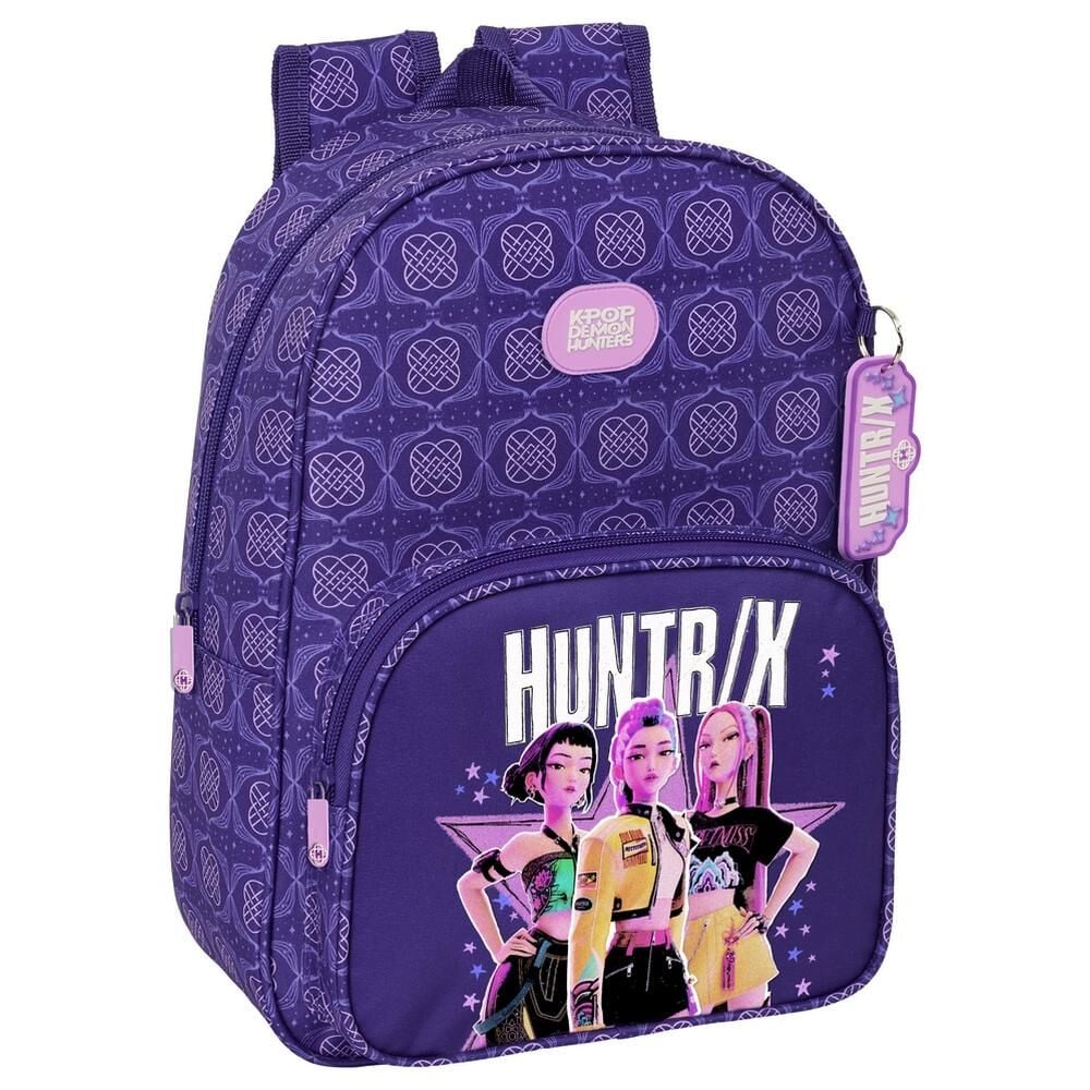 Mochila Figthers Kpop Demon Hunters 34cm adaptable Frikytopia