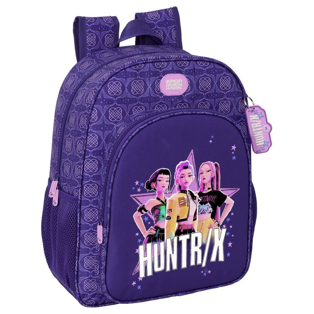 Mochila Figthers Kpop Demon Hunters 38cm adaptable Frikytopia