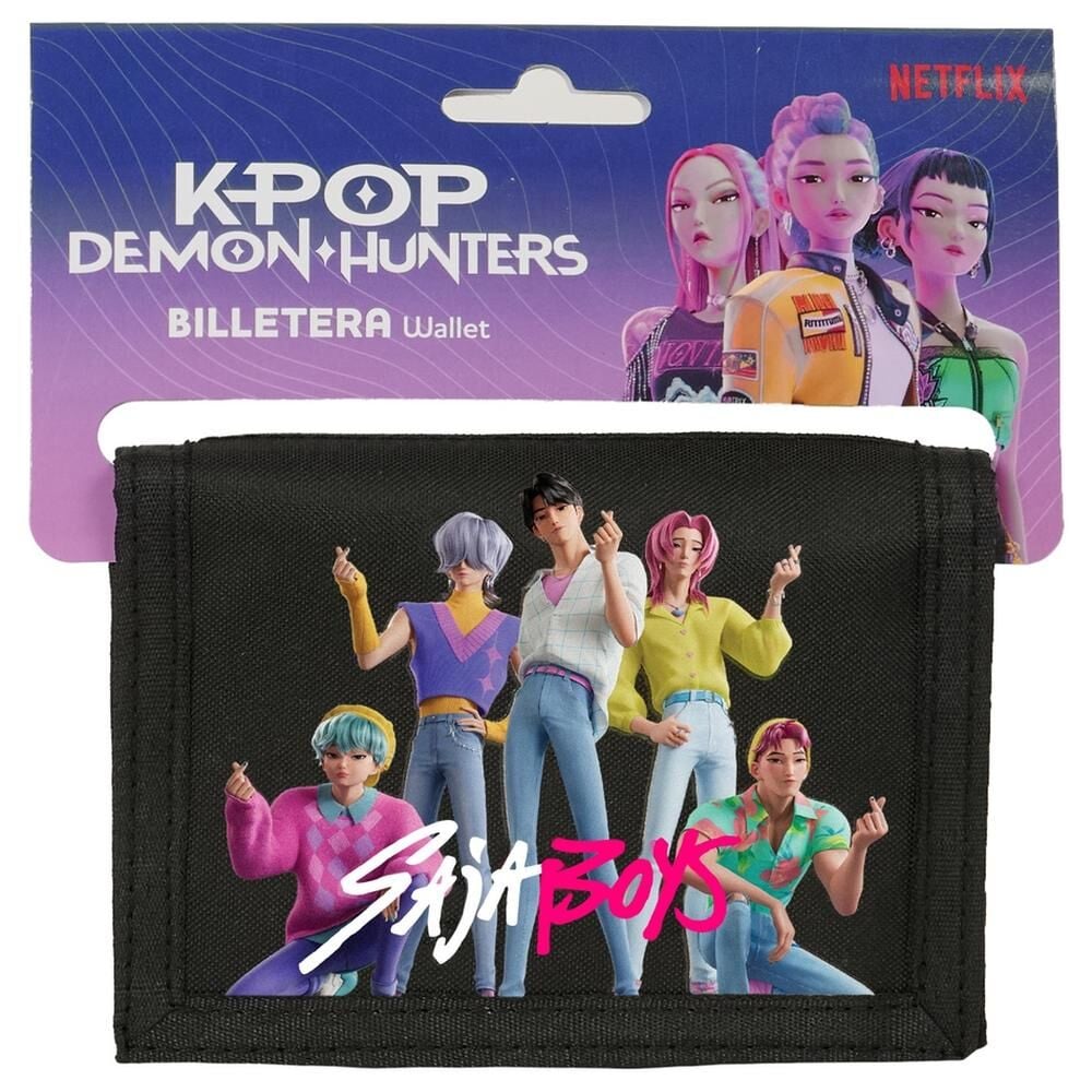 Cartera Saja Boys Kpop Demon Hunters Frikytopia