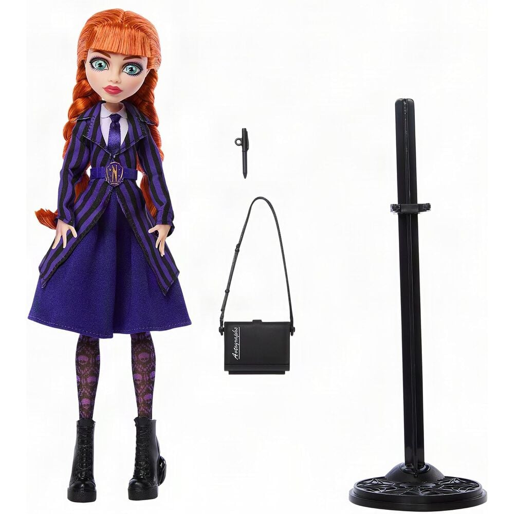 Muñeca Agnes Miercoles Wednesday Monster High Frikytopia
