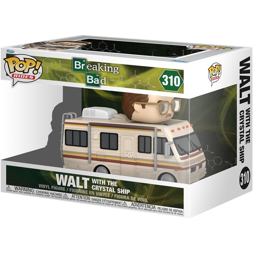 Breaking Bad POP! Rides Deluxe Vinyl FiguraWalt/RV 9 cm