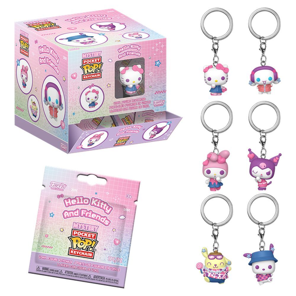 Sanrio Pocket POP! Vinyl Hello Kitty & Friends 4 cm Expositor (12)