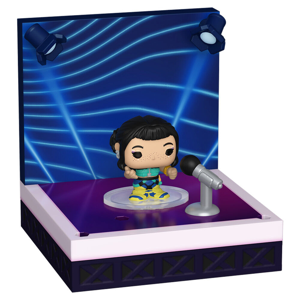 KPop Demon Hunters Bitty POP! Stages Vinyl Figuras Zoey 2,5 cm