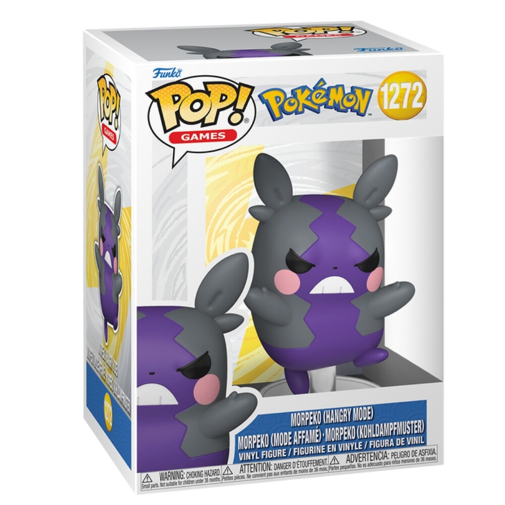 Pokémon Figura POP! Games Vinyl Morpeko(Hangry) 9 cm