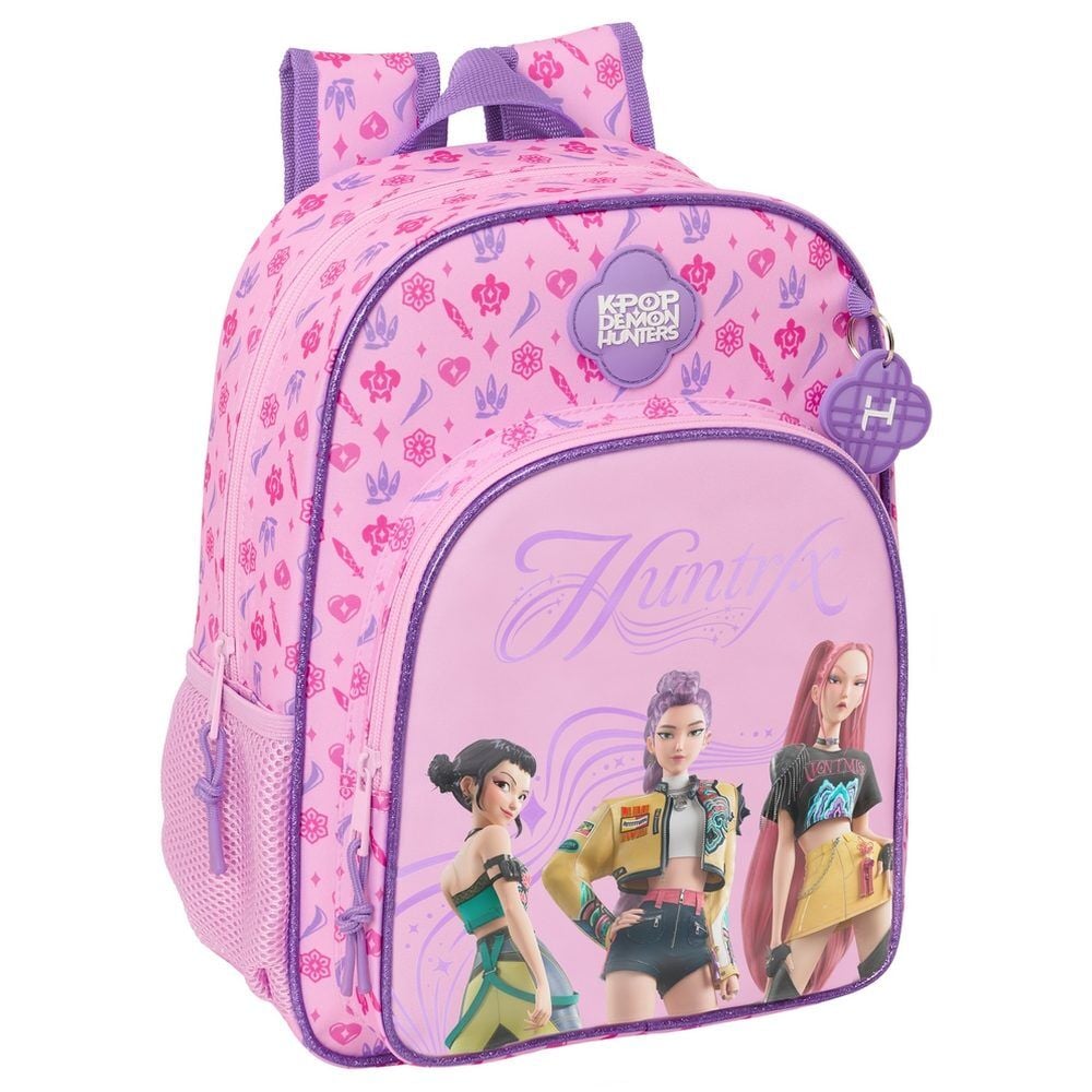 Mochila Stage Kpop Demon Hunters 34cm adaptable Frikytopia