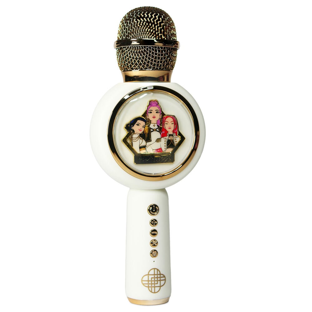Microfono altavoz LED Golden Kpop Demon Hunter