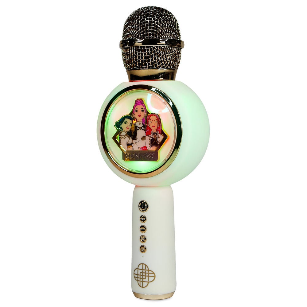 Microfono altavoz LED Golden Kpop Demon Hunter