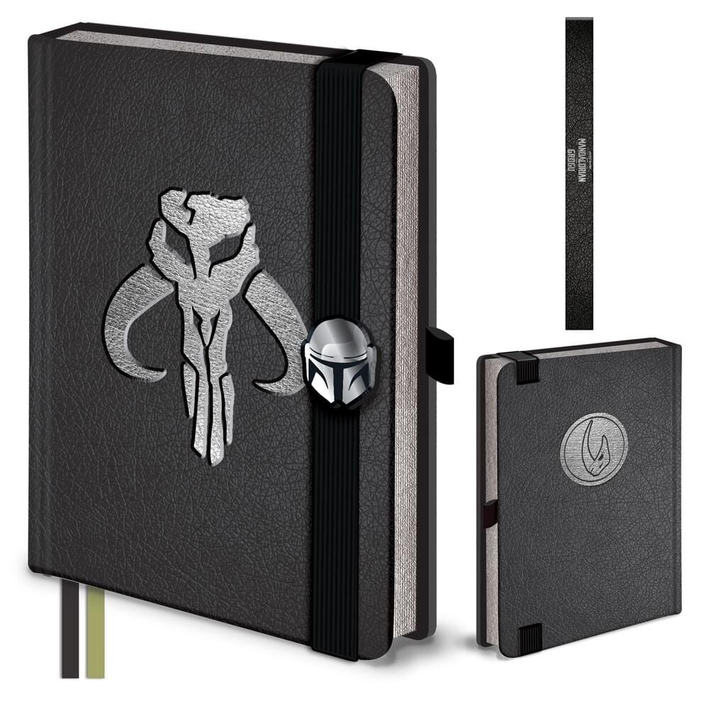Cuaderno A5 Beskar Armour The Mandalorian and Gogu Star Wars Frikytopia