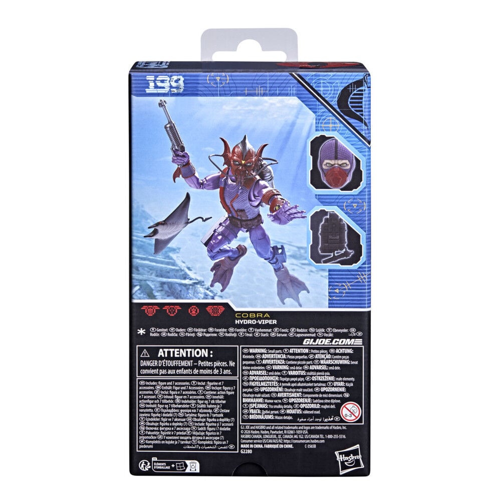 G.I. Joe Classified Series Figura #199 Hydro-Viper 15 cm