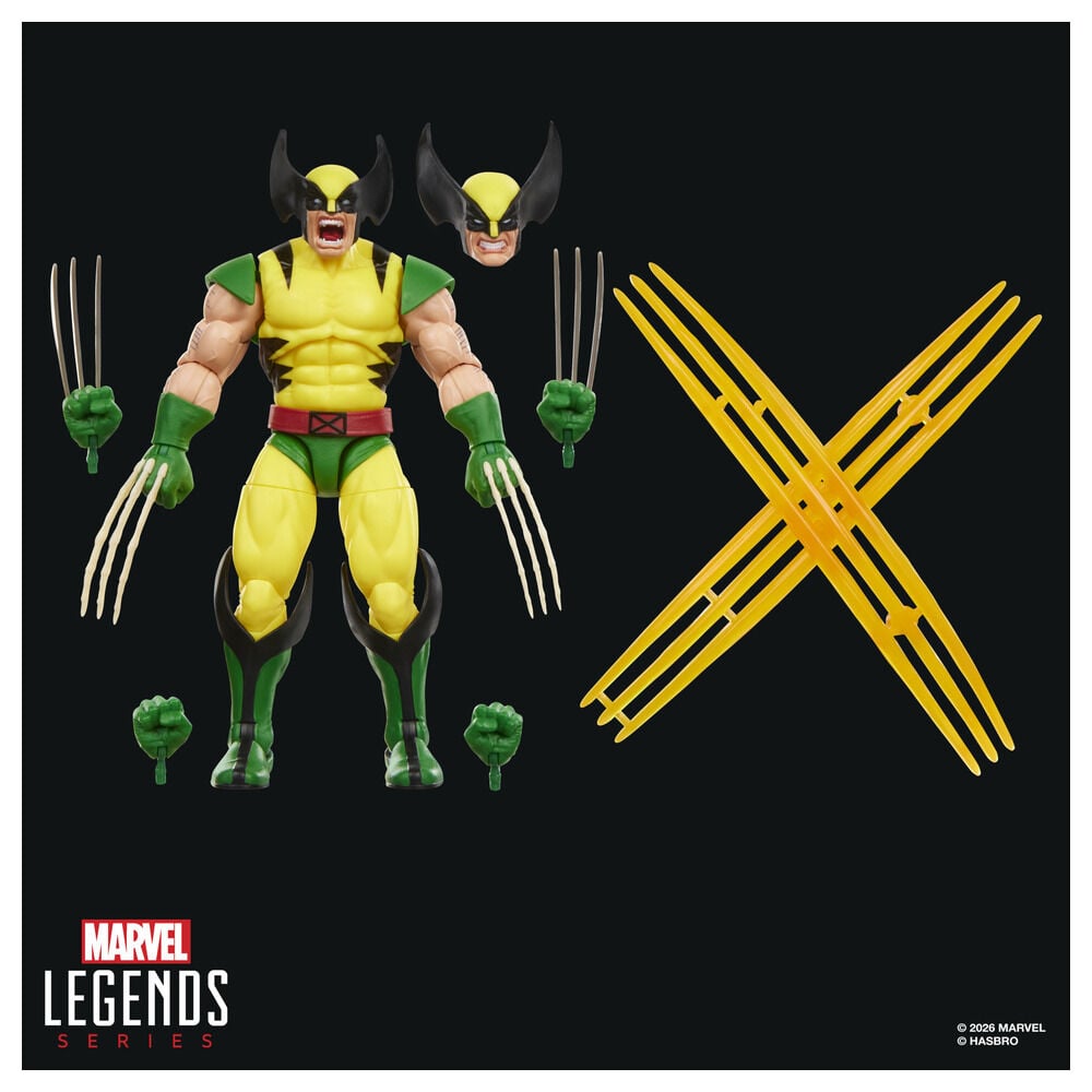Marvel Games Marvel Legends Pack de 2 Figuras Wolverine & Psylocke 15 cm